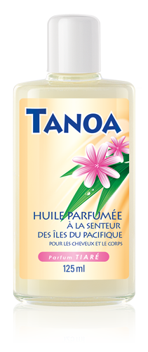Tanoa Yağı Tiare — Güzel görünümlü saçlar ve cilt için yağ.
