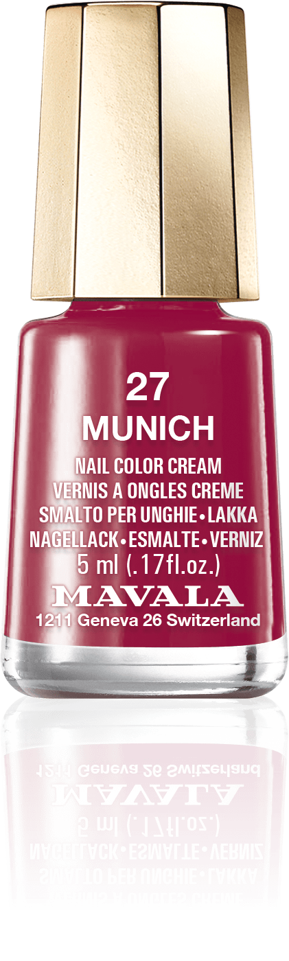 Munich — Derin, meyveli ve sıcak bir şarap kırmızısı