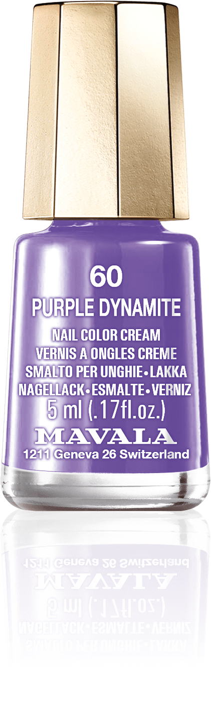 Purple Dynamite — An electric violet, flashy and ultra-modern