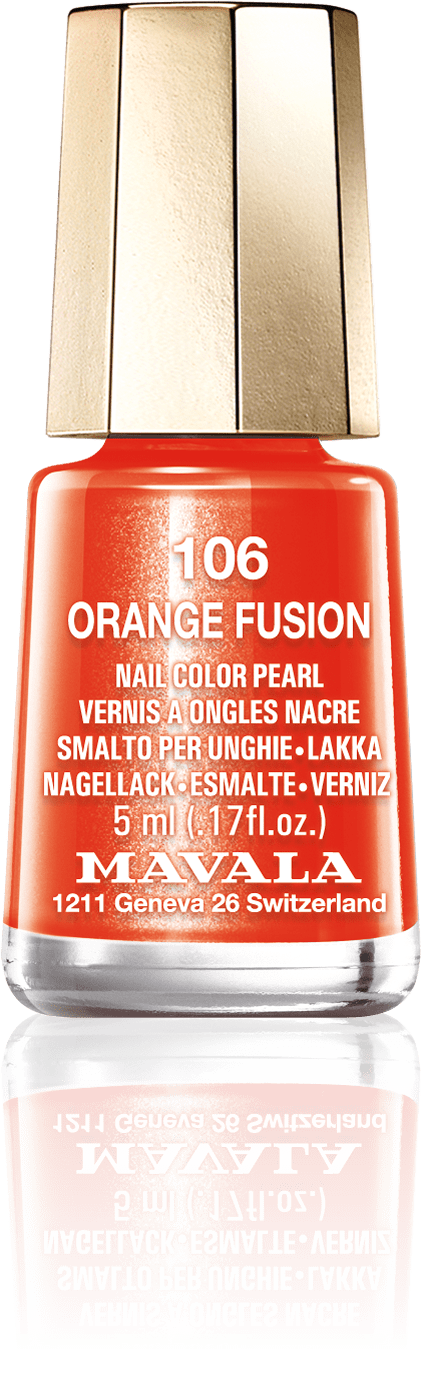 Orange Fusion — Yanan bir portakal rengi