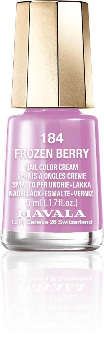 Frozen Berry — Menekşe kırmızısı bir tomurcuk