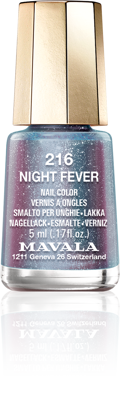 Night Fever — Büyülü, eski Mısır kutsal böceği kanatları gibi koyu bir mor mavi