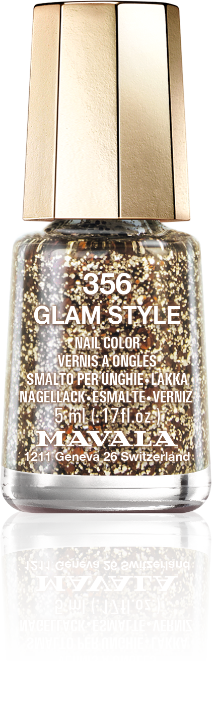Glam Style — Oryantal bir dokunuş için altın ve bakır pırıltıları