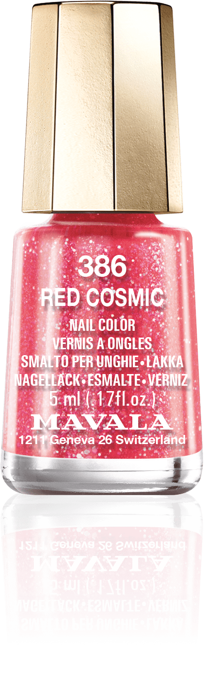 Red Cosmic — çarpıcı kristalin parlak kırmızısı