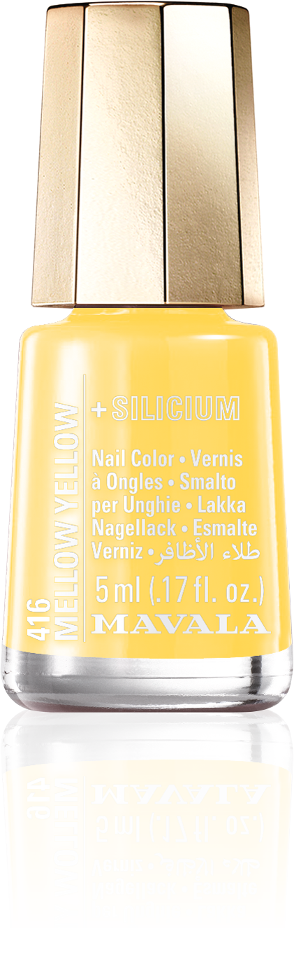 Mellow Yellow — Yumuşak bir mimoza sarısı, muhteşem güneşli.