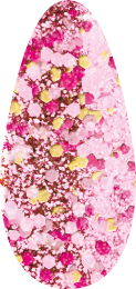 Pink Fizz — Sampanya damlacıklarını anımsatan pembemsi yansımalı