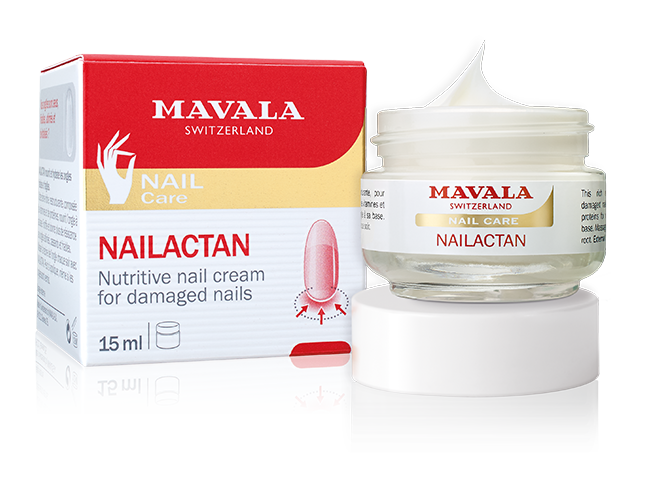 Nailactan — Nutritive cream for damaged nails.