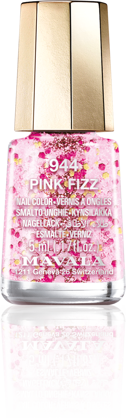 Pink Fizz — Reflejos rosados que recuerdan al champan que fluye