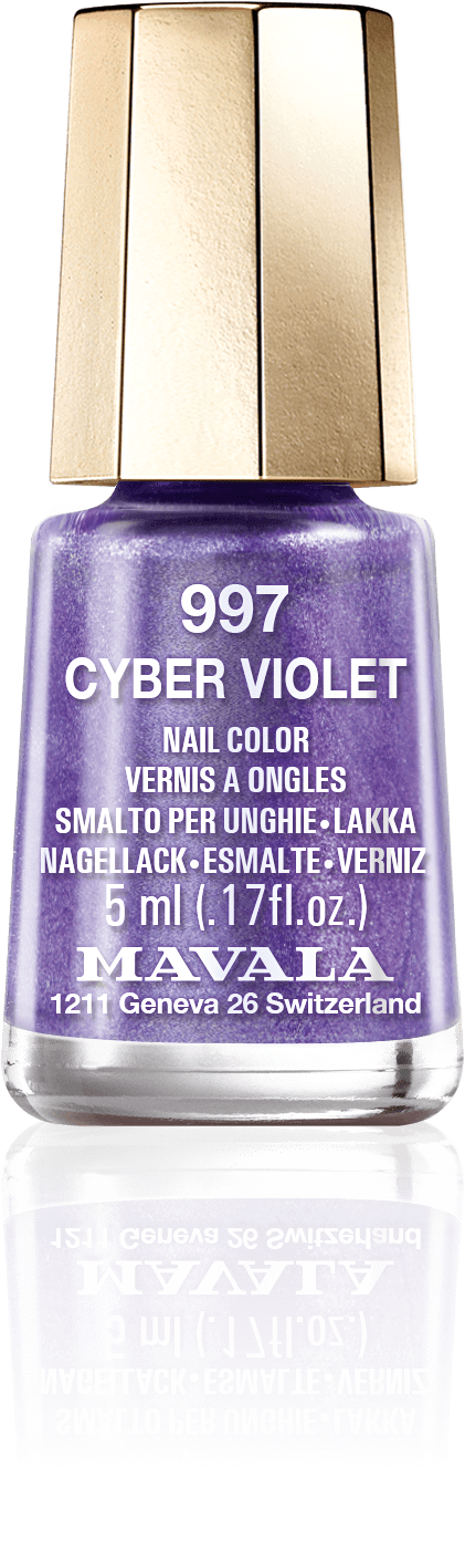 Cyber Violet — Yıldızların parıltısının ardındaki gökyüzü gibi bir mavi-menekşe 