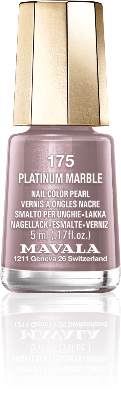 Platinum Marble — Metalik, altın gri