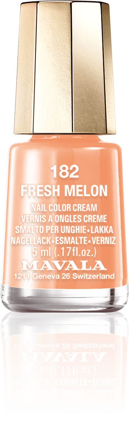 Fresh Melon — A light tangerine orange