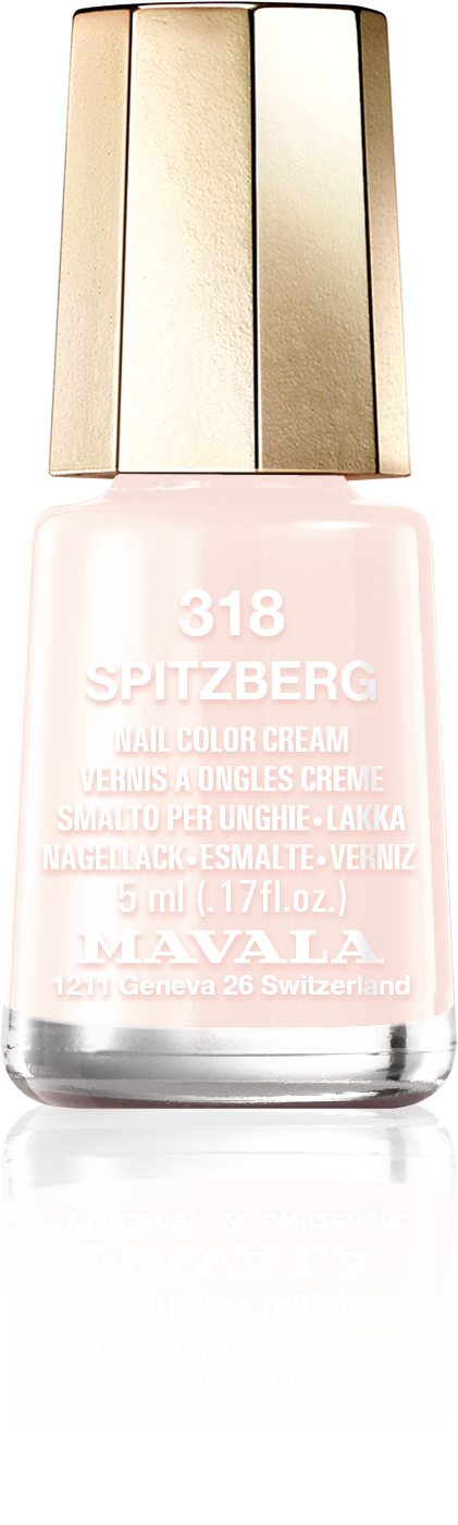 Spitzberg — Un blanco rosado escarchado
